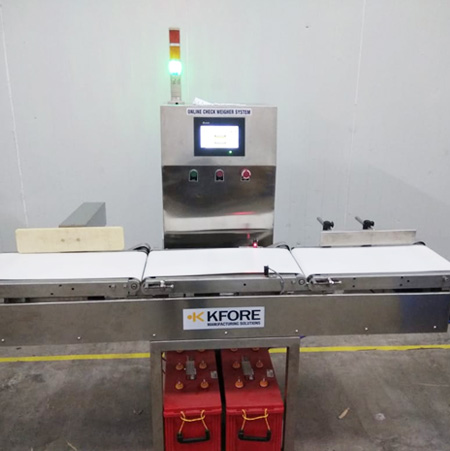 Online Check Weigher System